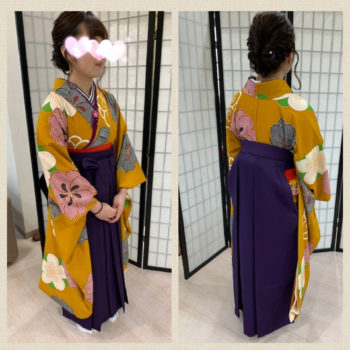 着付け　ヘアセット