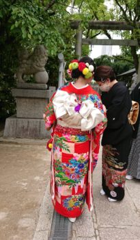 空鞘稲生神社　結婚式